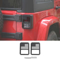 For 2007-2018 Jeep Wrangler JK/JKU Tail Light Guard Protectors Trim