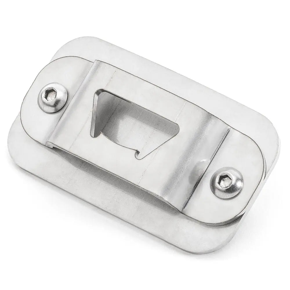 For 2007-2018 Jeep Wrangler JK License Plate Delete Bottle Opener