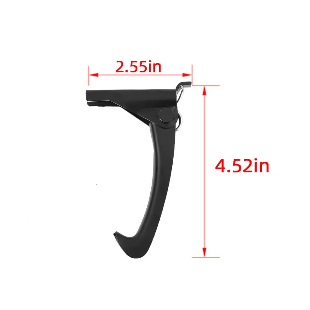 For 2007-2018 Jeep Wrangler JK Metal Hood Safety Catch Latch Hood Lock Hook Black