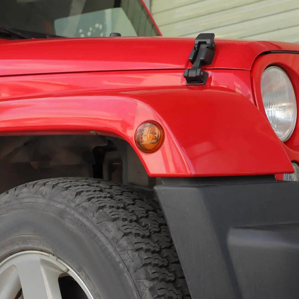 For 2007-2018 Jeep Wrangler JK Original Vehicle Wheel Arch Turn Signal Light Accessories (2 pcs)