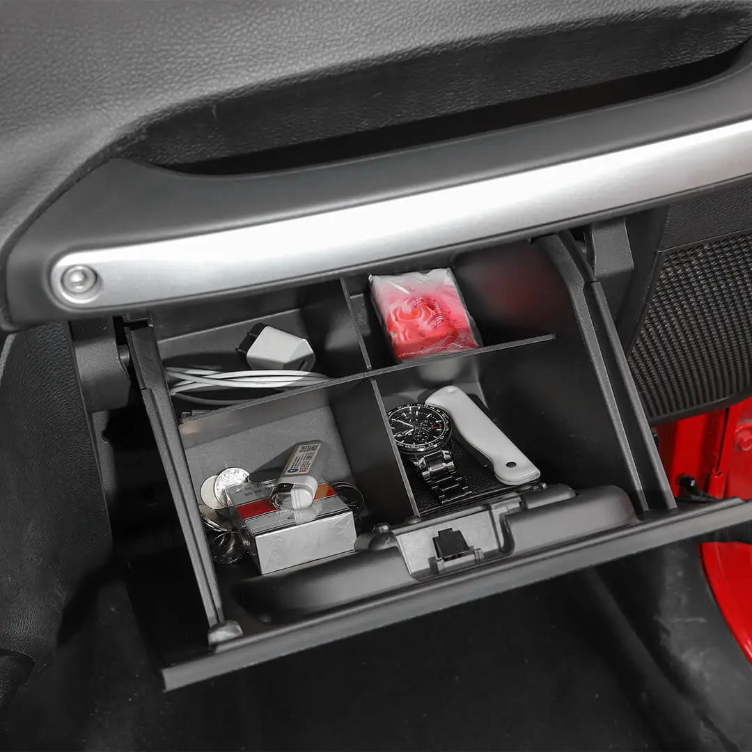 For 2007-2018 Jeep Wrangler JK Passenger Storage Box Organizer Divider（2 pcs）