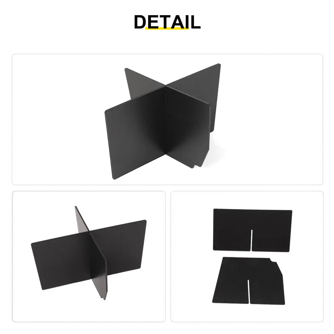 For 2007-2018 Jeep Wrangler JK Passenger Storage Box Organizer Divider（2 pcs）