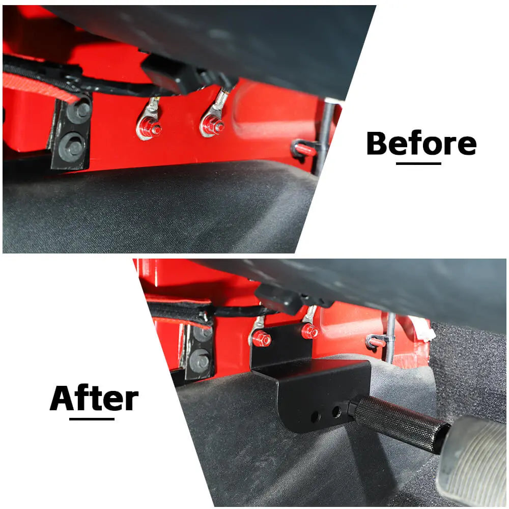 For 2007-2018 Jeep Wrangler JK Pedal Left Side Foot Rest Kick Panel