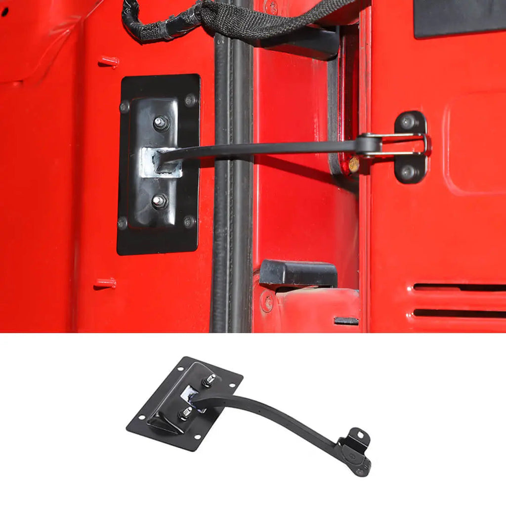 For 2007-2018 Jeep Wrangler JK Rear Door Gate Check Strap Retaining Arm Tail Gate Limiter