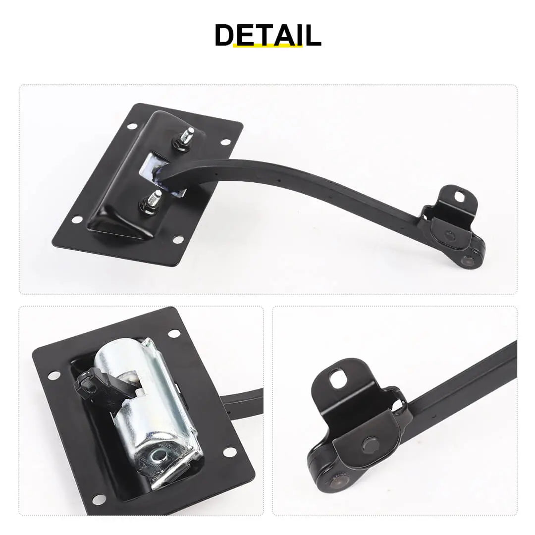 For 2007-2018 Jeep Wrangler JK Rear Door Gate Check Strap Retaining Arm Tail Gate Limiter