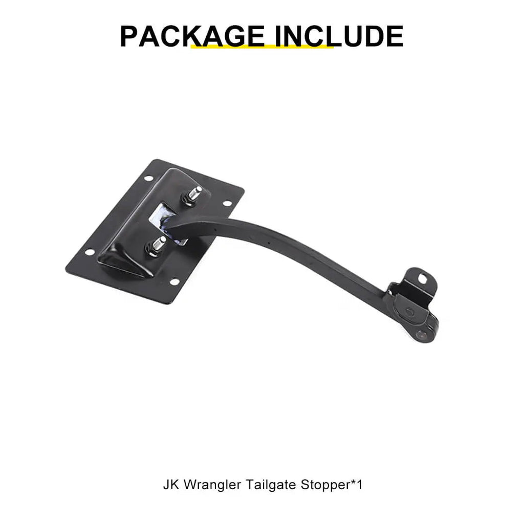 For 2007-2018 Jeep Wrangler JK Rear Door Gate Check Strap Retaining Arm Tail Gate Limiter