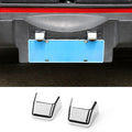 For 2007-2018 Jeep Wrangler JK Rear License Plate Light Trim Cover (2 pcs)