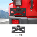 For 2007-2018 Jeep Wrangler JK Rear License Plate Seat Bracket Accessories