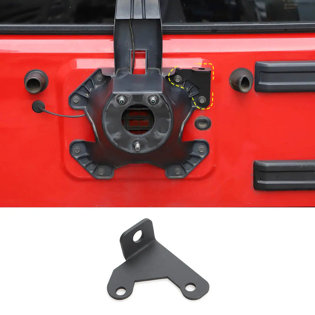 For 2007-2018 Jeep Wrangler JK Rear Tailgate CB Antenna Mount Brackets