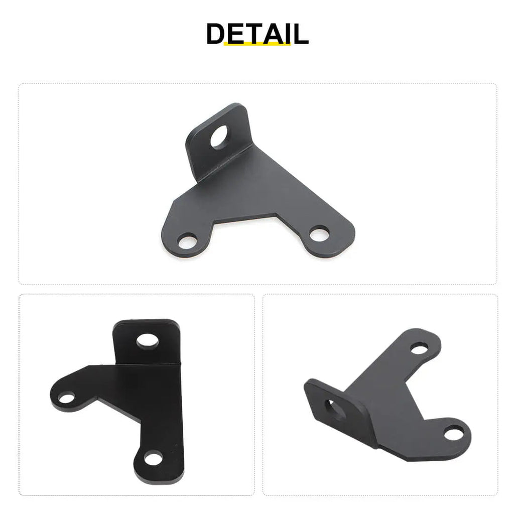 For 2007-2018 Jeep Wrangler JK Rear Tailgate CB Antenna Mount Brackets