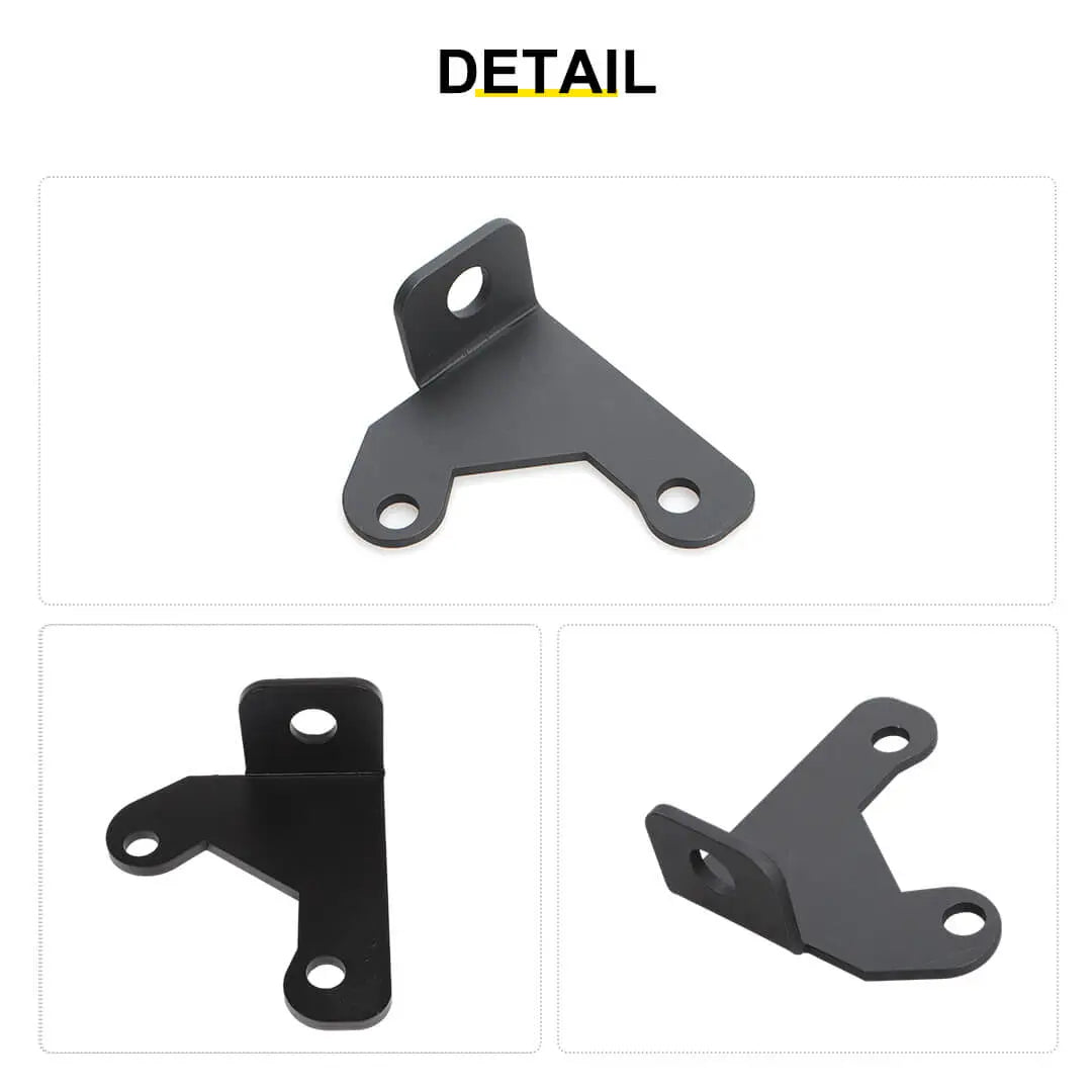For 2007-2018 Jeep Wrangler JK Rear Tailgate CB Antenna Mount Brackets