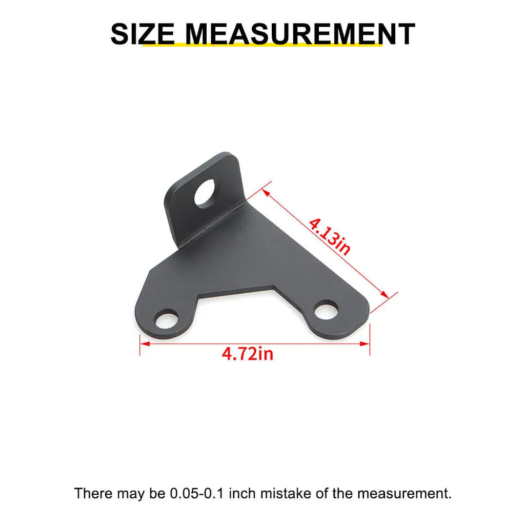 For 2007-2018 Jeep Wrangler JK Rear Tailgate CB Antenna Mount Brackets