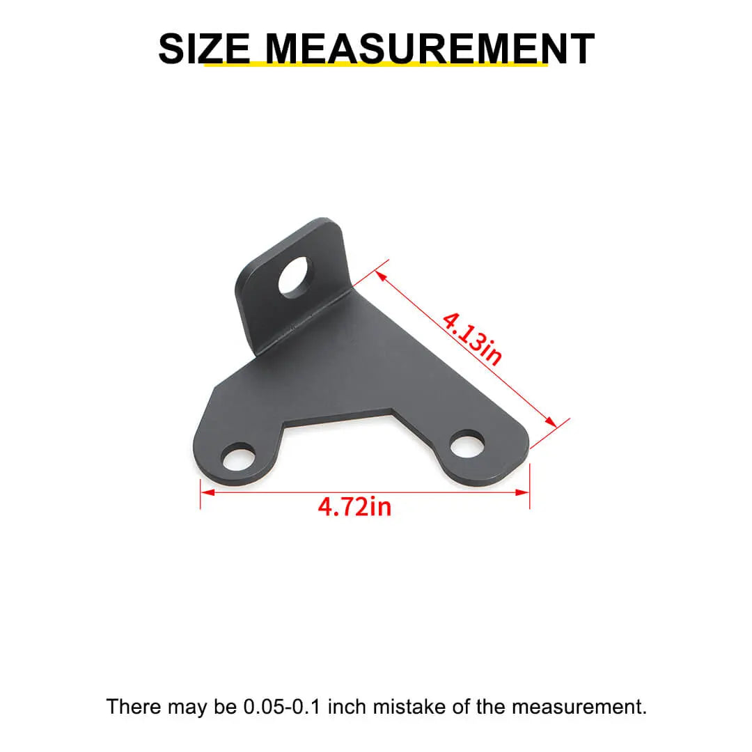 For 2007-2018 Jeep Wrangler JK Rear Tailgate CB Antenna Mount Brackets