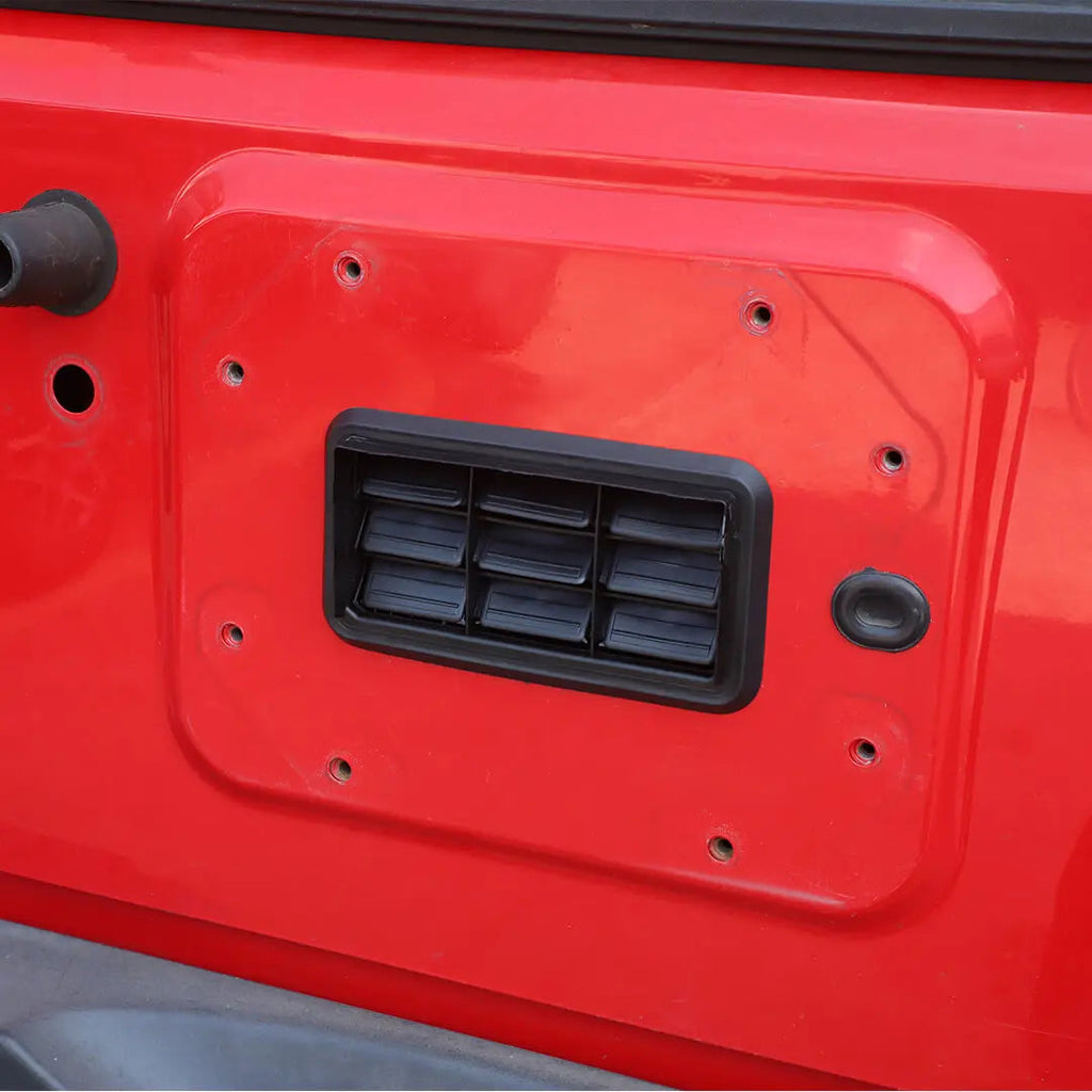 For 2007-2018 Jeep Wrangler JK Rear Tailgate Tail Gate Vent Grille Trim Cover
