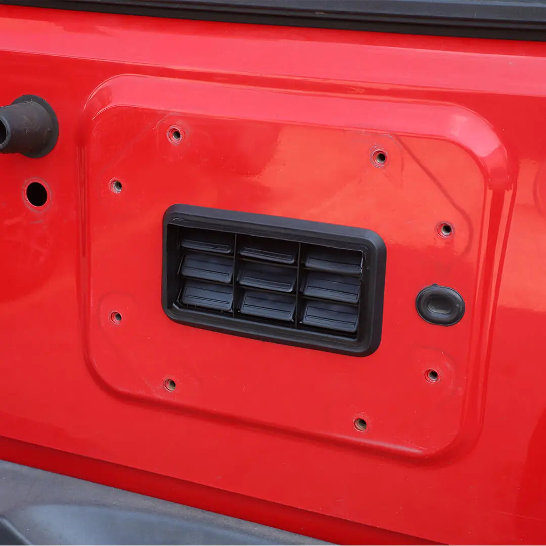 For 2007-2018 Jeep Wrangler JK Rear Tailgate Tail Gate Vent Grille Trim Cover