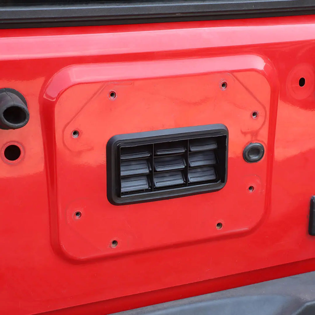 For 2007-2018 Jeep Wrangler JK Rear Tailgate Tail Gate Vent Grille Trim Cover