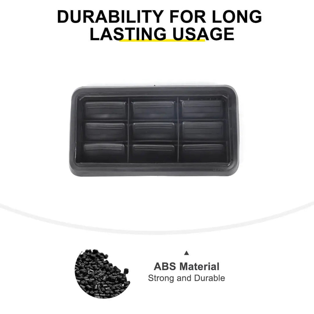 For 2007-2018 Jeep Wrangler JK Rear Tailgate Tail Gate Vent Grille Trim Cover