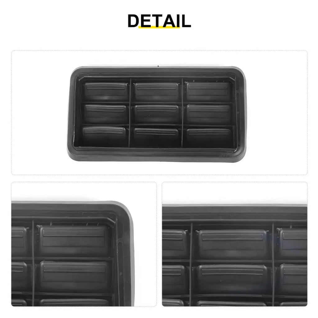 For 2007-2018 Jeep Wrangler JK Rear Tailgate Tail Gate Vent Grille Trim Cover