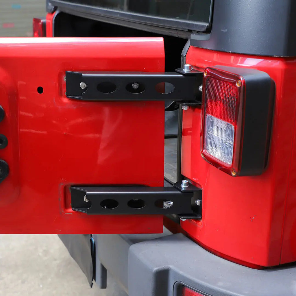 For 2007-2018 Jeep Wrangler JK Rear Trunk Heavy Duty Steel Tailgate Hinge Set (2 pcs)