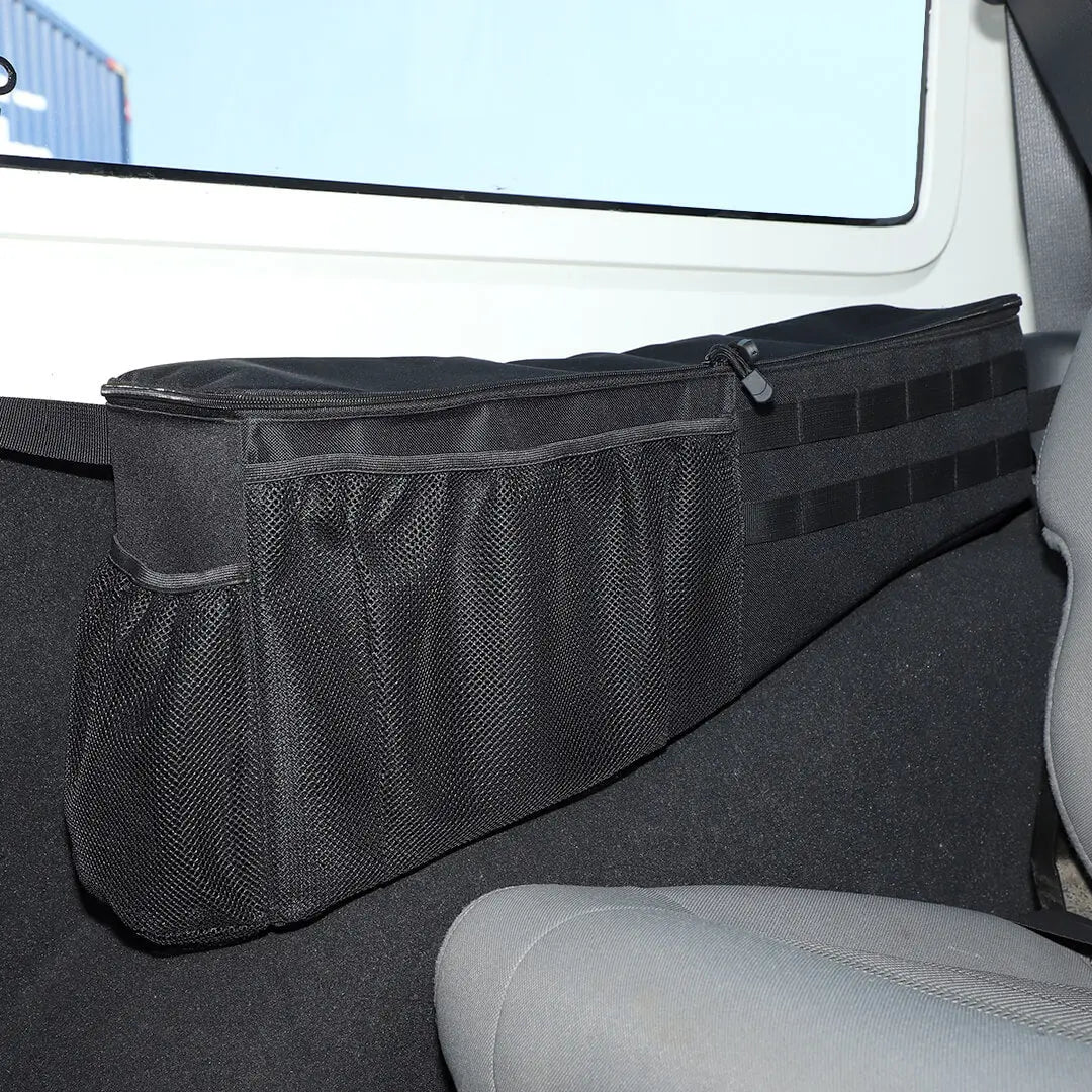 For 2007-2018 Jeep Wrangler JK Rear Trunk Organizer Rear Cargo Storage Side Bag (2 pcs)