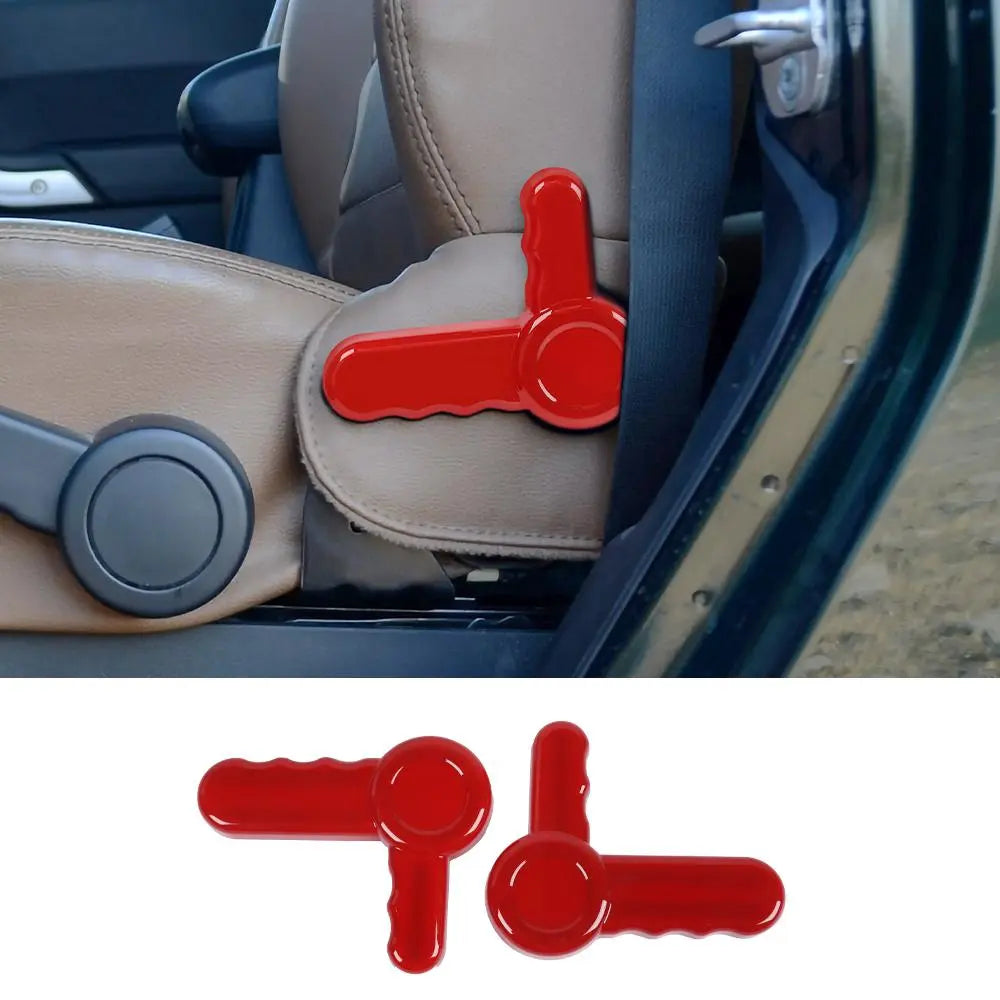 For 2007-2018 Jeep Wrangler JK Seat Backrest Adjustment Handle Trim
