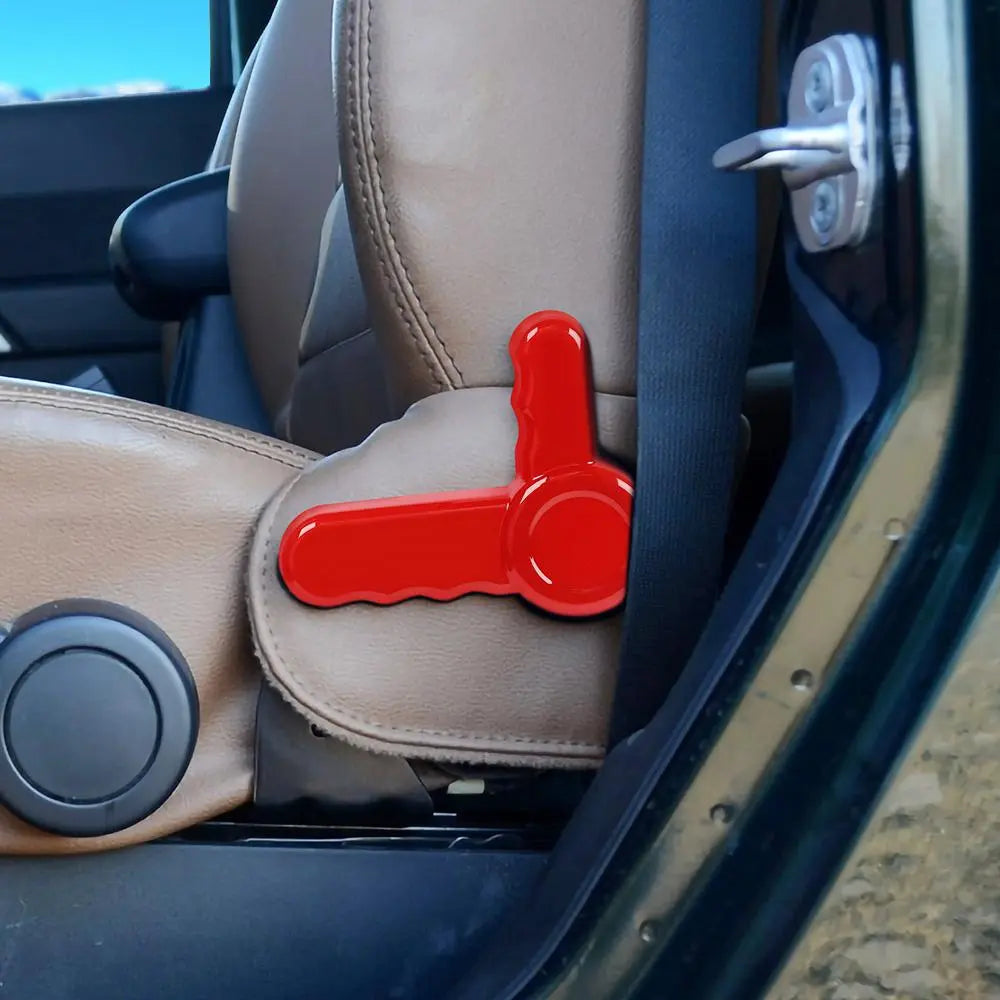 For 2007-2018 Jeep Wrangler JK Seat Backrest Adjustment Handle Trim