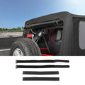 For 2007-2018 Jeep Wrangler JK Soft Top Straps Tie Down Straps（4 pcs）