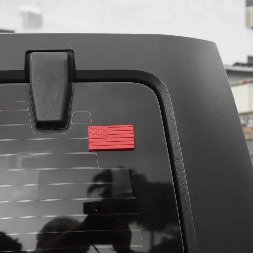 For 2007-2018 Jeep Wrangler JK Tailgate Rear Glass Door Decorative Cover