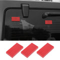 For 2007-2018 Jeep Wrangler JK Tailgate Rear Glass Door Decorative Cover