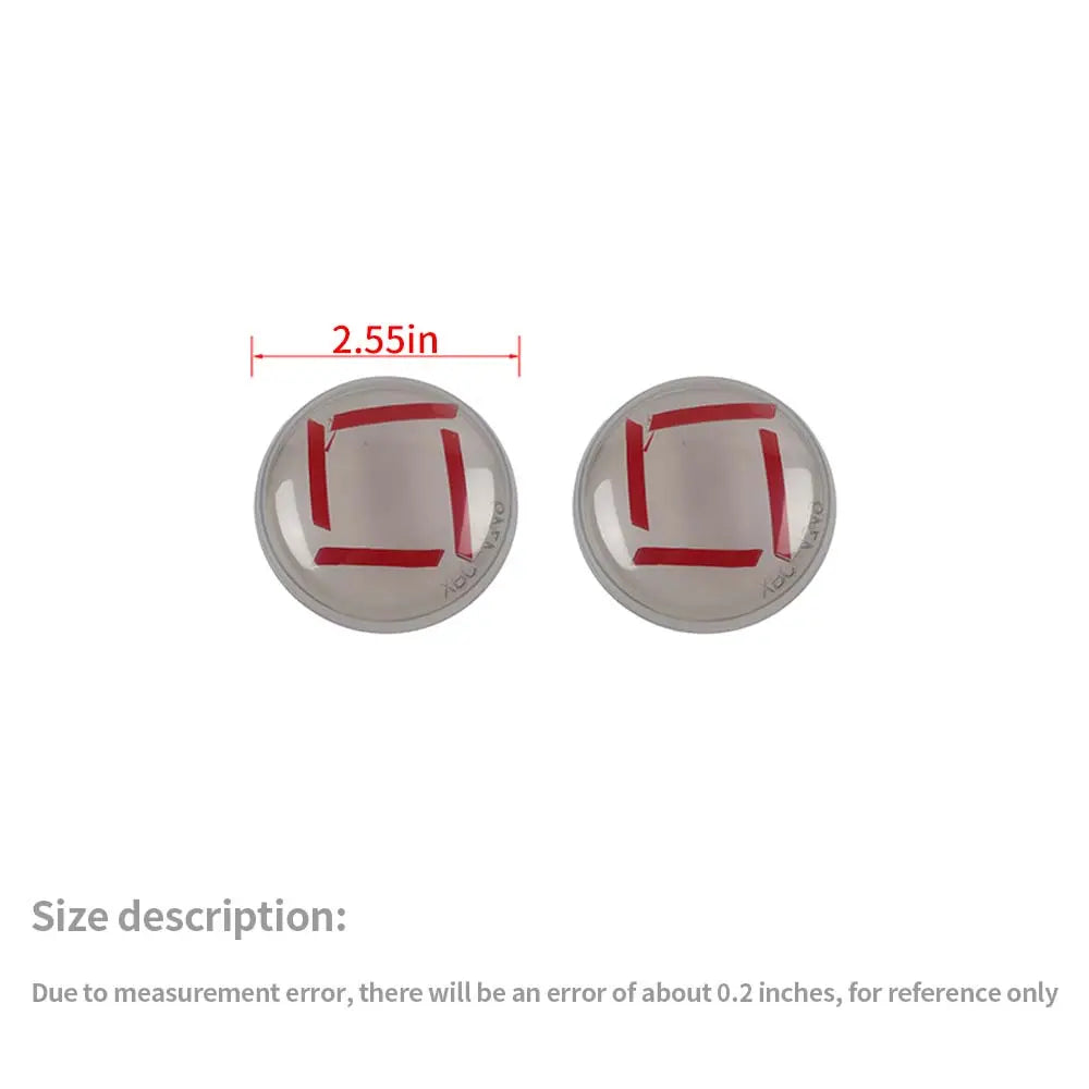 For 2007-2018 Jeep Wrangler JK Wheel Eyebrow Smoked Turn Signal Light Covers Trim