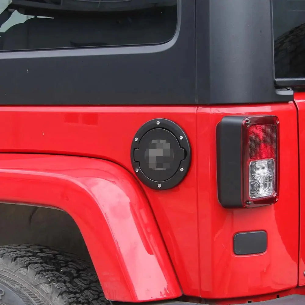For 2007-2018 Jeep Wrangler JK & Unlimited Fuel Filler Door Cover Gas Cap Exterior Accessories