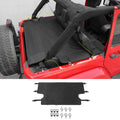 For 2007-2018 Jeep Wrangler JKU 4-Door Rear Cargo Cover Privacy Shade Trunk Luggage Cover