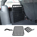 For 2007-2018 Jeep Wrangler JKU Unlimited 4-Door Metal Trunk MOLLE Panel | Modular Tactical Storage System (Left Side)