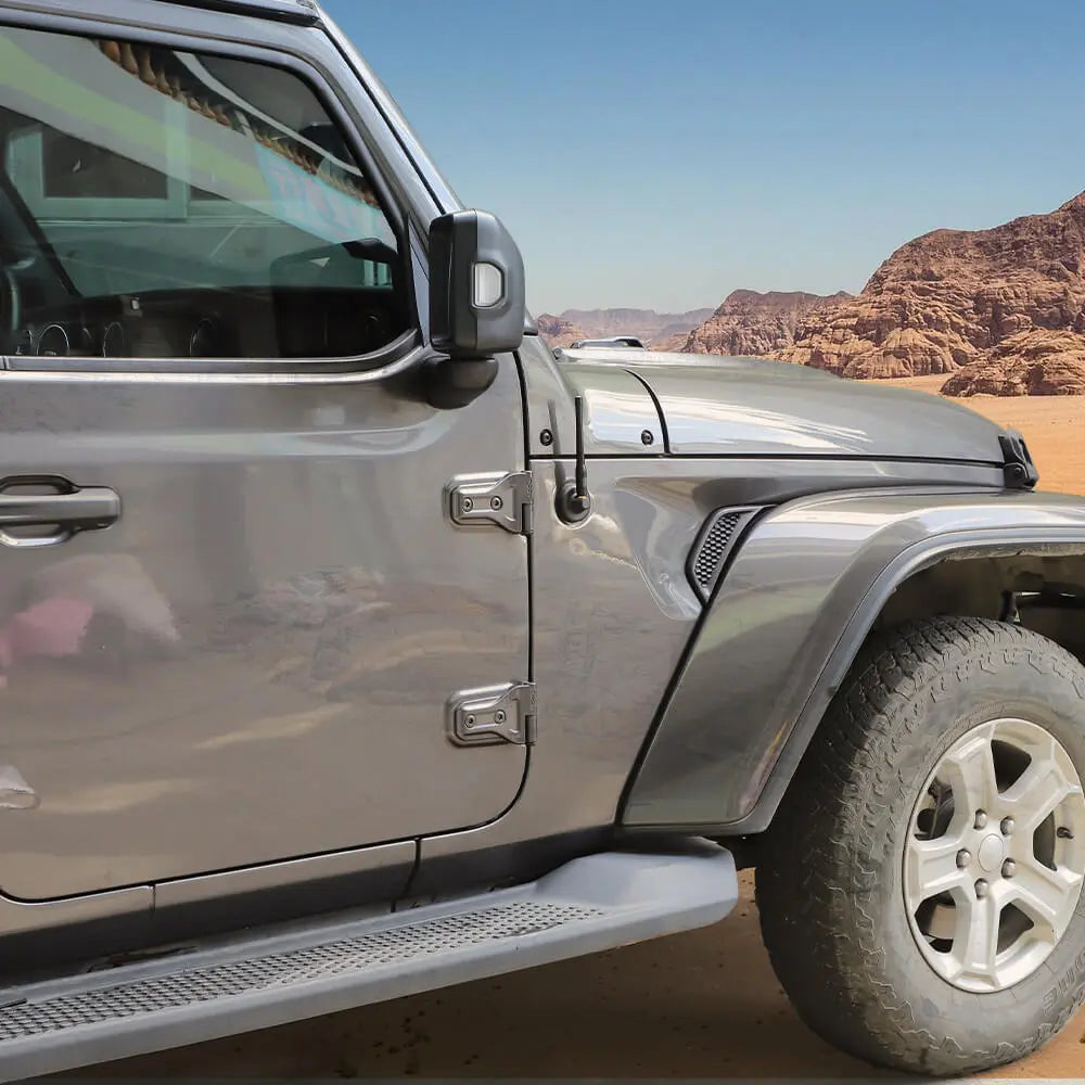 For 2007-2023 Jeep Wrangler JK JL/Gladiator JT Stubby Reflex Radio Antenna AM/FM