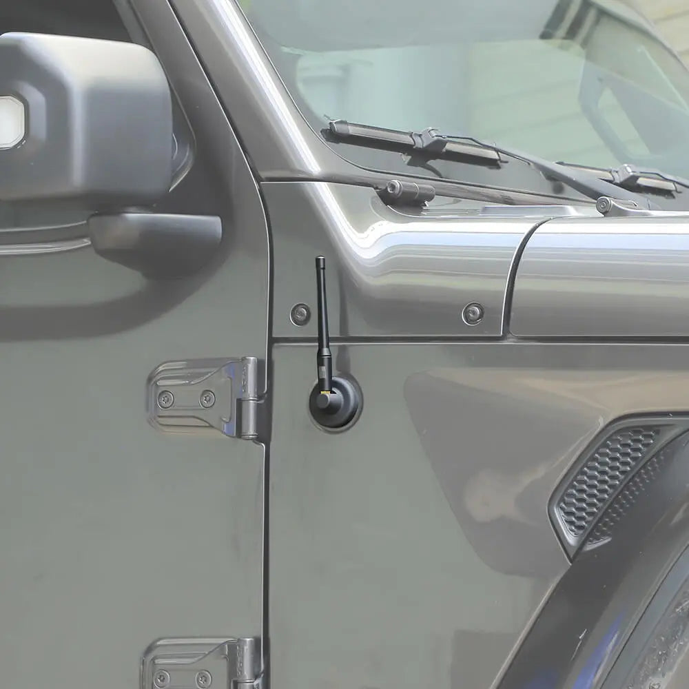 For 2007-2023 Jeep Wrangler JK JL/Gladiator JT Stubby Reflex Radio Antenna AM/FM