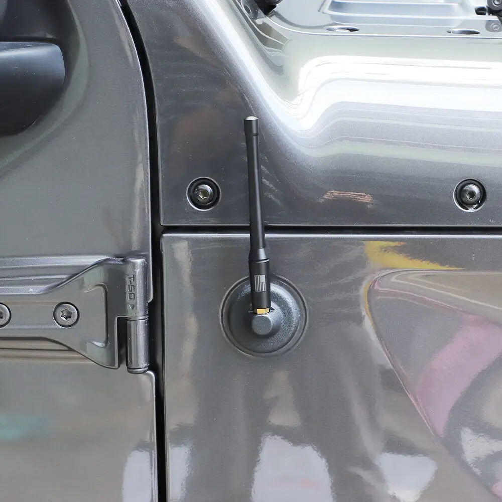 For 2007-2023 Jeep Wrangler JK JL/Gladiator JT Stubby Reflex Radio Antenna AM/FM