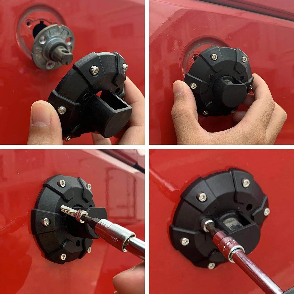 For 2007-2023 Jeep Wrangler JK JL JT Radio Antenna Base Cover