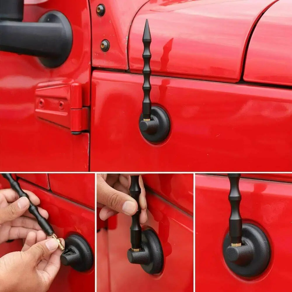 For 2007-2023 Jeep Wrangler JK JL & Gladiator JT 5.9 inch Car Antenna Radio AM FM Antenna