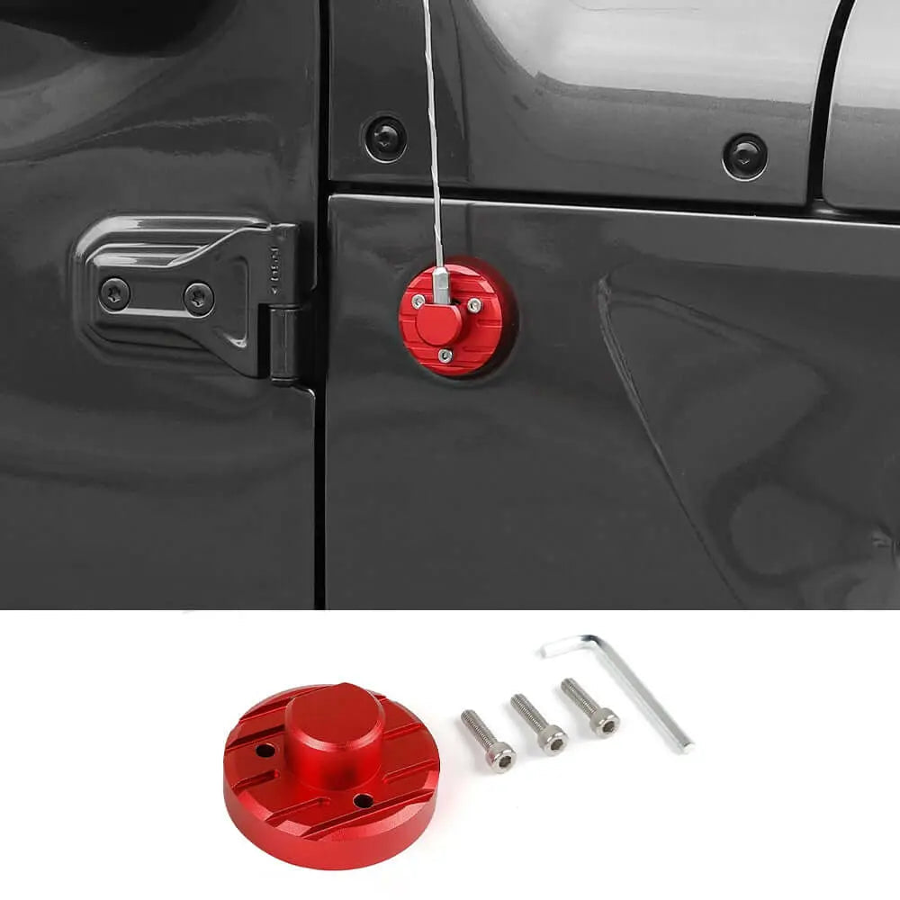 For 2007-2023 Jeep Wrangler JL JK JT Antenna Base Trim Replacement AM FM Adapter