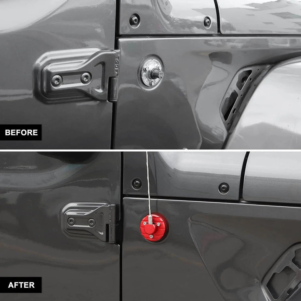 For 2007-2023 Jeep Wrangler JL JK JT Antenna Base Trim Replacement AM FM Adapter