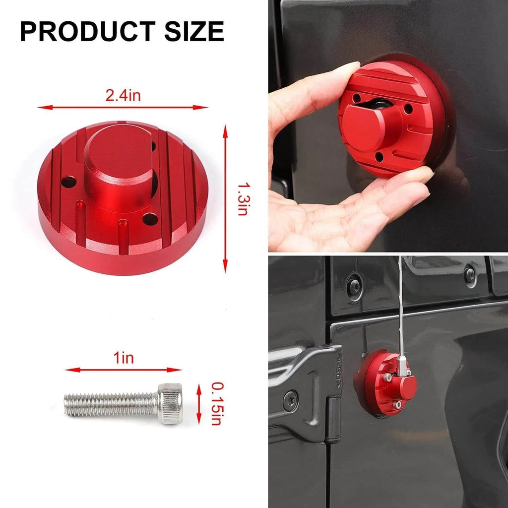 For 2007-2023 Jeep Wrangler JL JK JT Antenna Base Trim Replacement AM FM Adapter