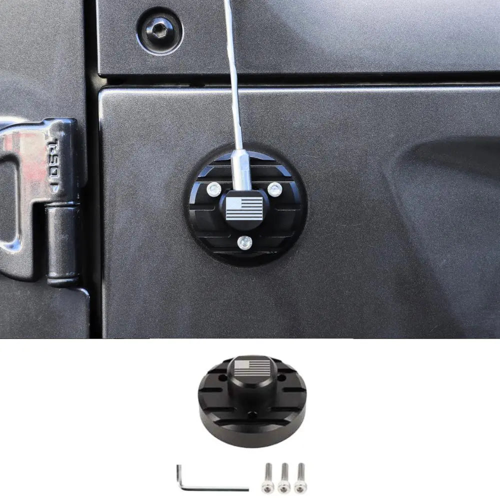 For 2007-2023 Jeep Wrangler JL JK JT Antenna Base Trim Replacement AM FM Adapter