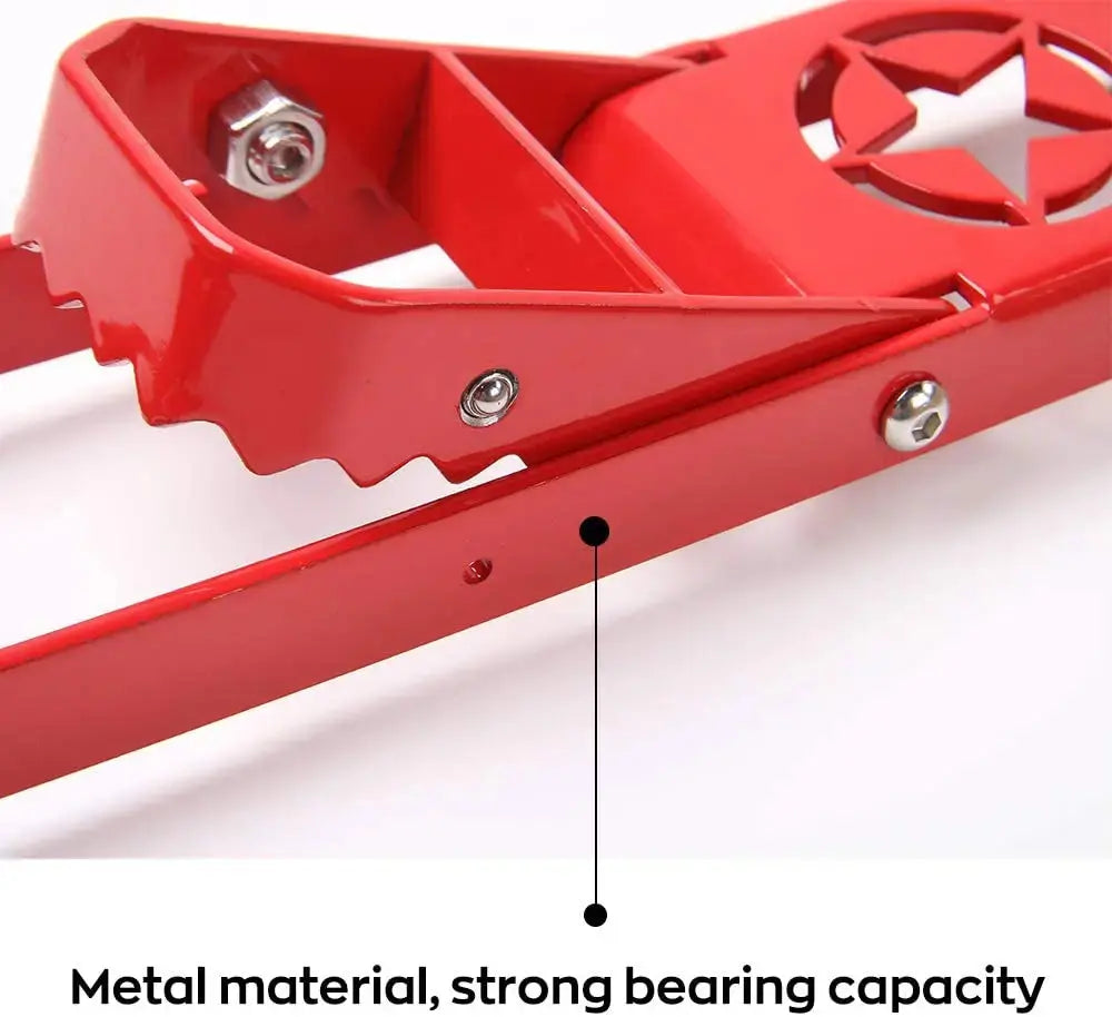 For 2007+ Jeep Wrangler JK JKU JL JLU 4 X Door Hinge Step Foot Peg Folding Foot Pedal