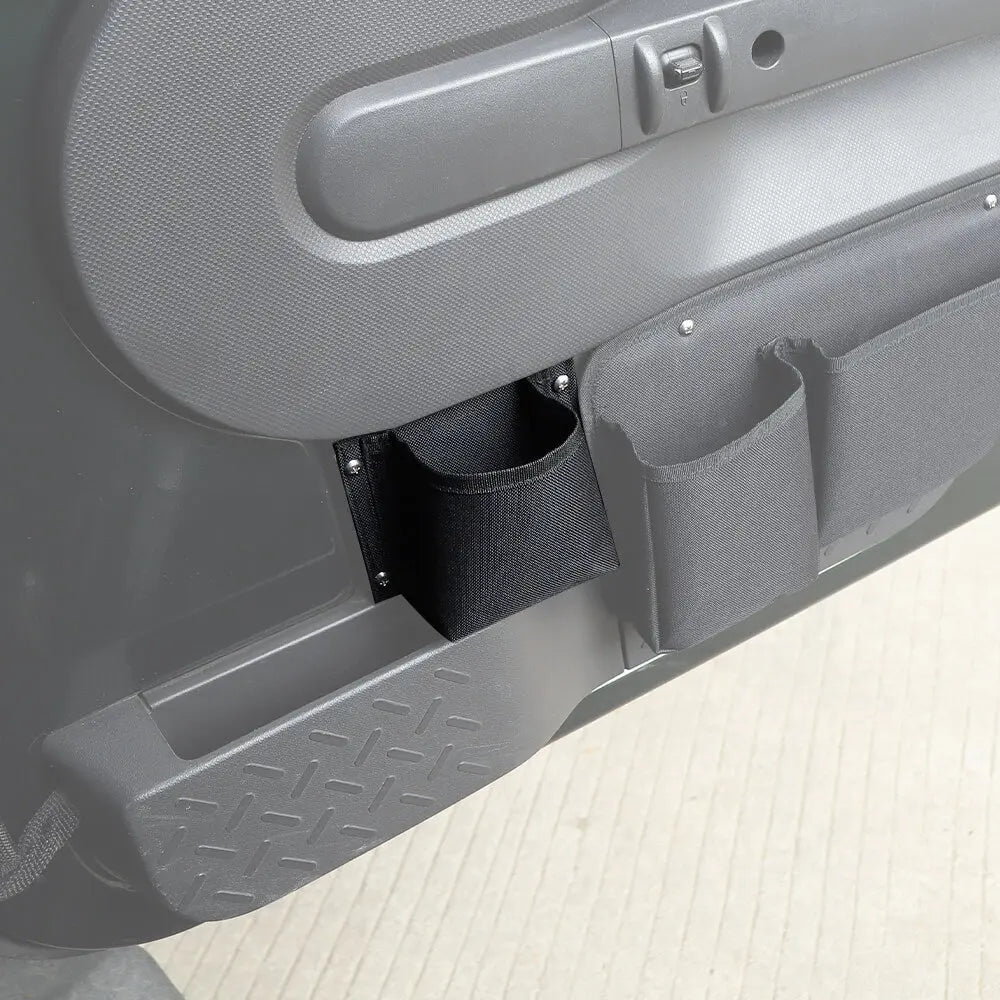 For 2007+ Jeep Wrangler JK JKU JL JLU JT 2/4Door  2*Front Door Storage Pockets Organizer Bag