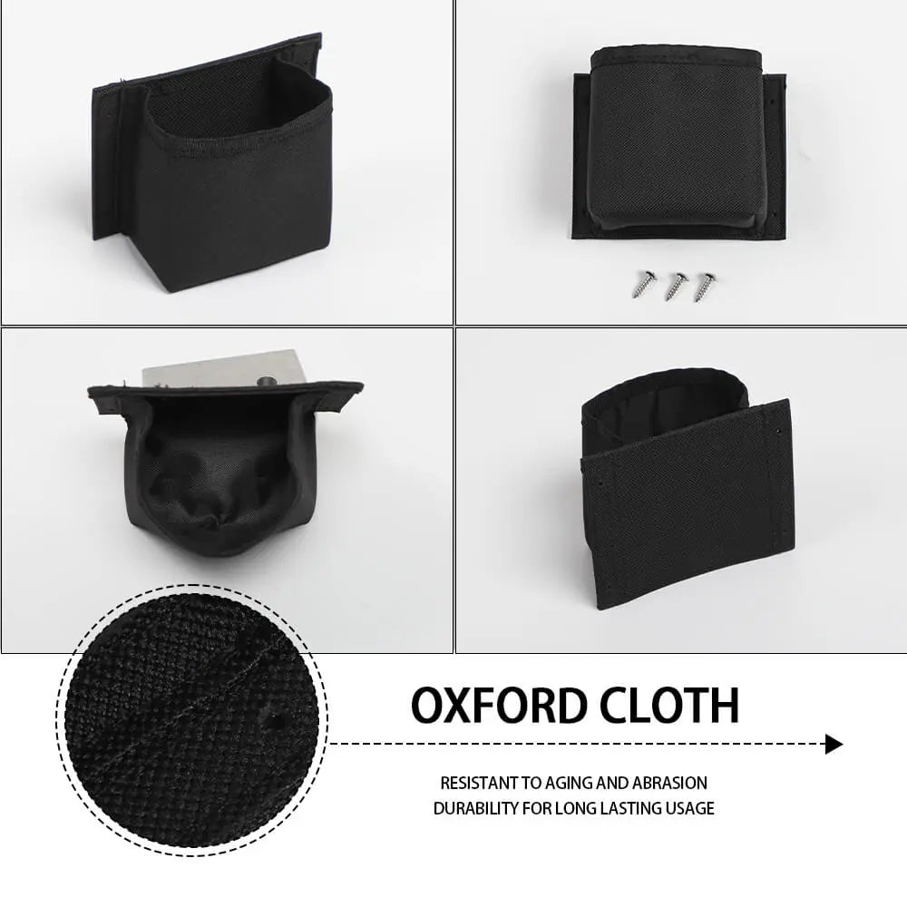 For 2007+ Jeep Wrangler JK JKU JL JLU JT 2/4Door  2*Front Door Storage Pockets Organizer Bag