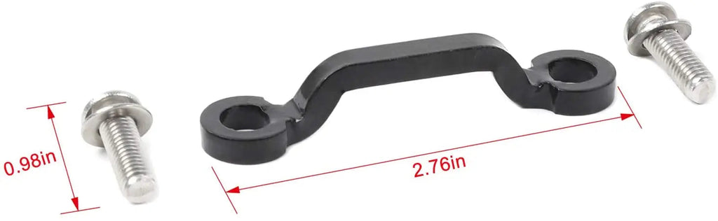 For 2007+ Jeep Wrangler JK JKU JL JLU JT Door Limit Strap Bracket with Screws