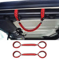 For 2007-2023 Jeep Wrangler JK JKU JL JLU JT Roll Bar Grab Handles Paracord Grip Handle – For Bare Roll Bar Only (Not for Roll Bar Covers)