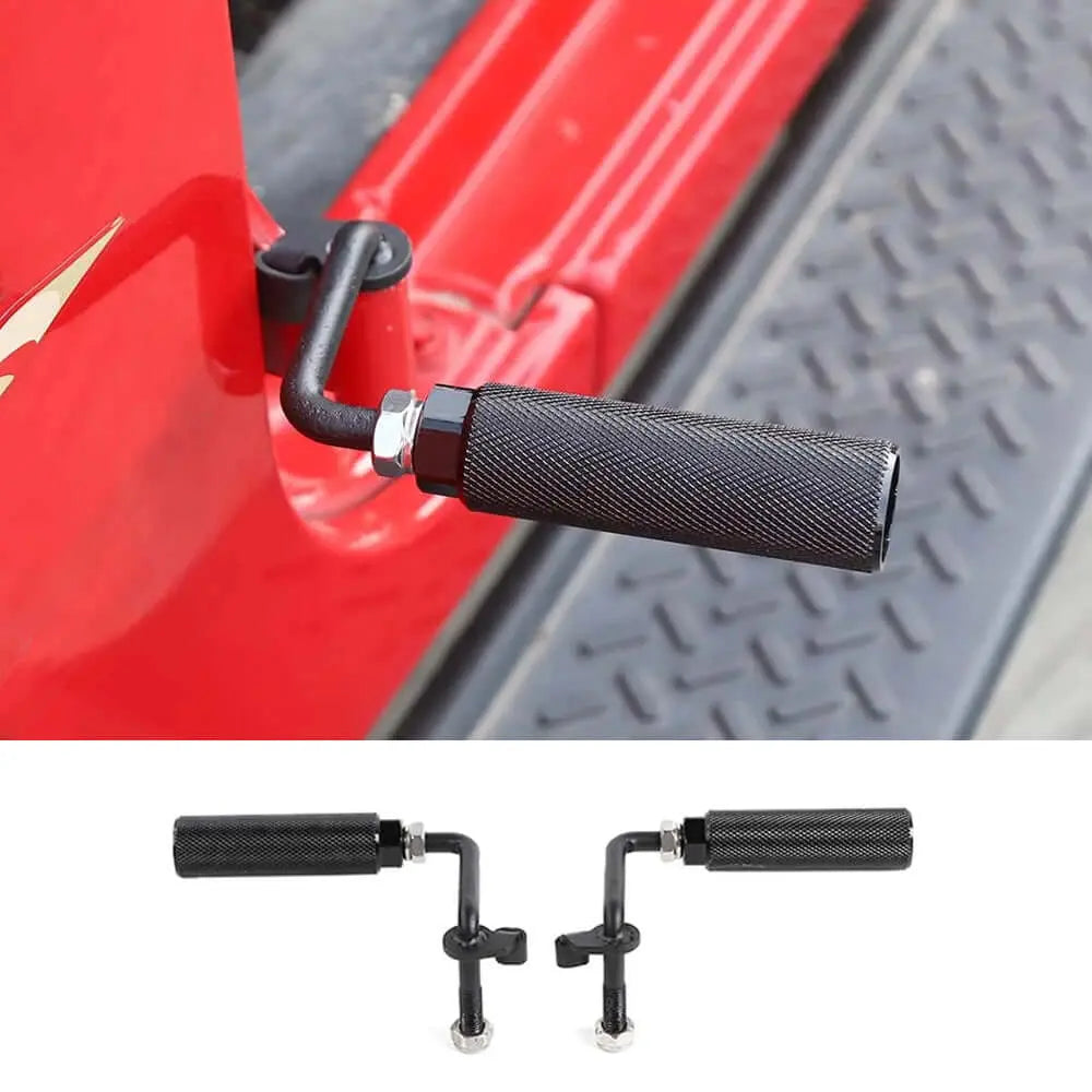 For 2007+ Jeep Wrangler JK JKU JL JLU JT Side Door Foot Pegs Pedal Kick Panel