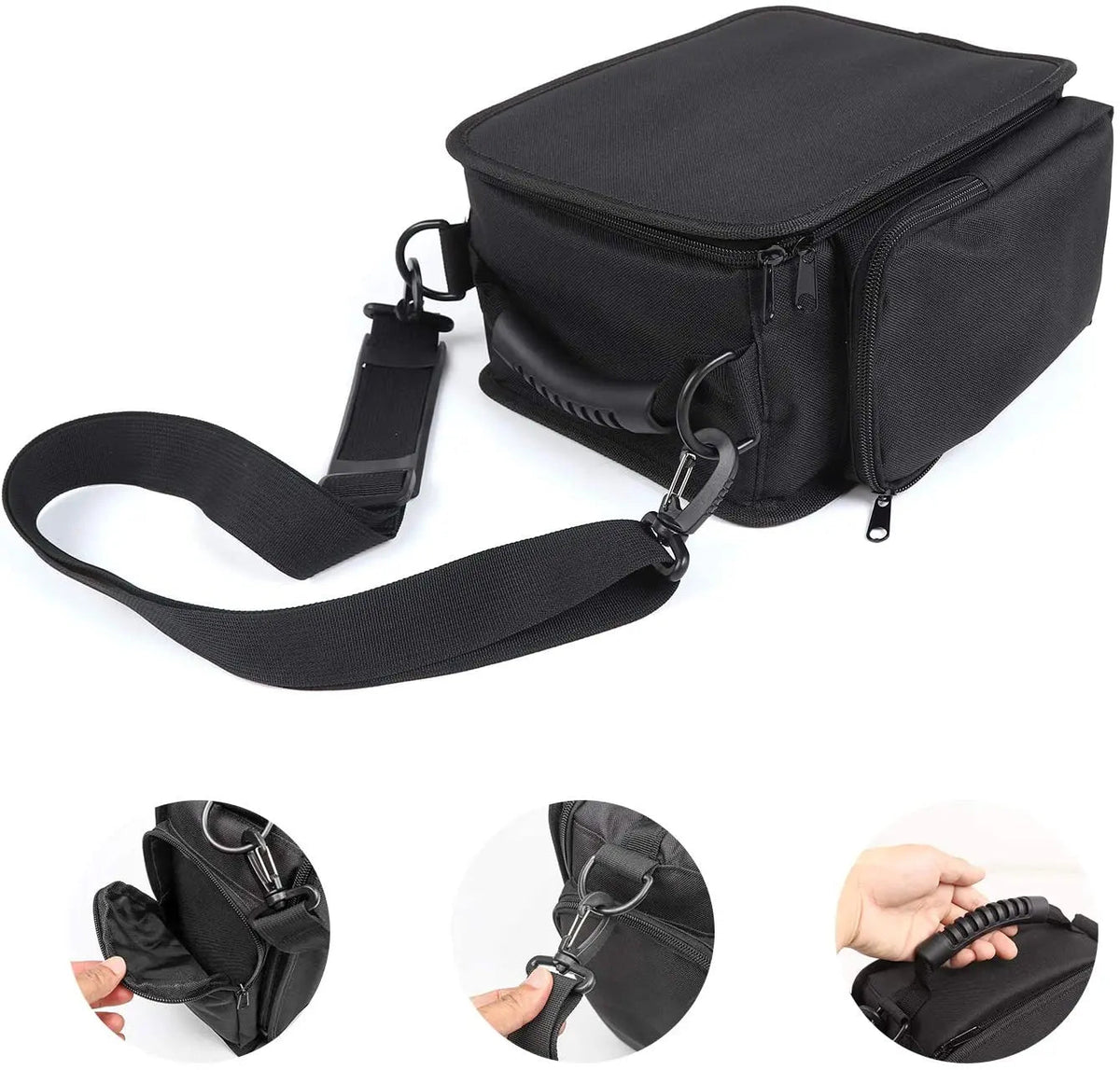 For 2007+ Jeep Wrangler JK JKU JL JLU Seat Storage Pouch Bag Backseat Organizer Bag