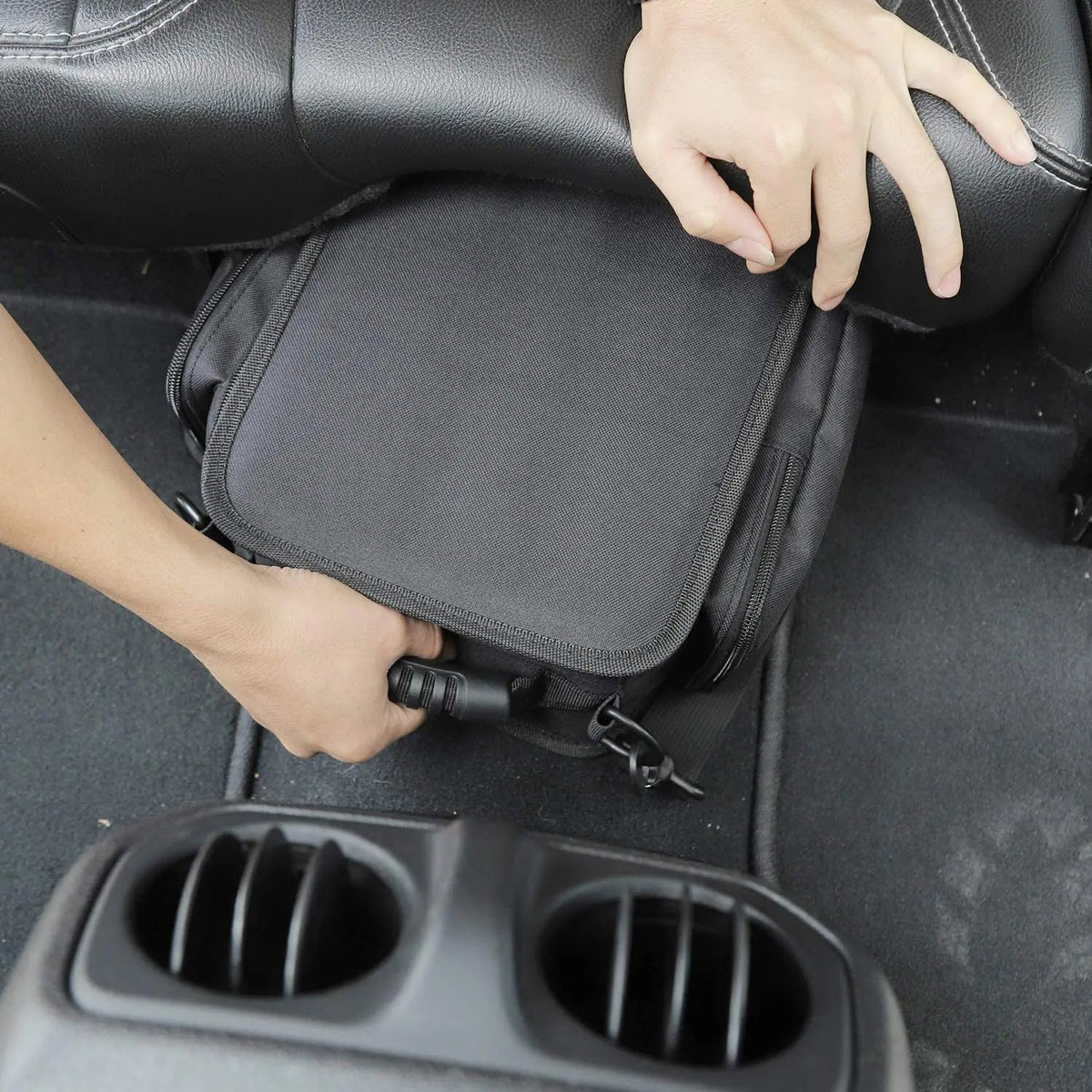 For 2007+ Jeep Wrangler JK JKU JL JLU Seat Storage Pouch Bag Backseat Organizer Bag